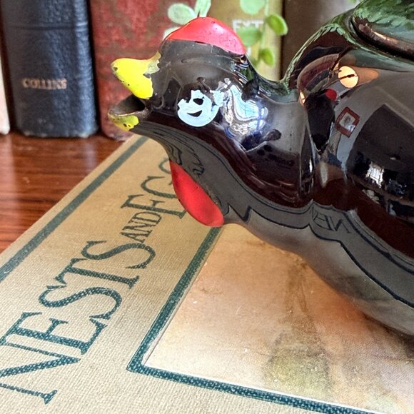 Vintage Redware Chicken Creamer - Picture 6 of 16